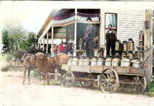 Перші молочні ферми, доставлення молока та інновації в Мангеттені