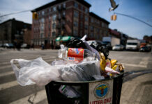Where did New Yorkers dispose of their garbage and waste in the past?